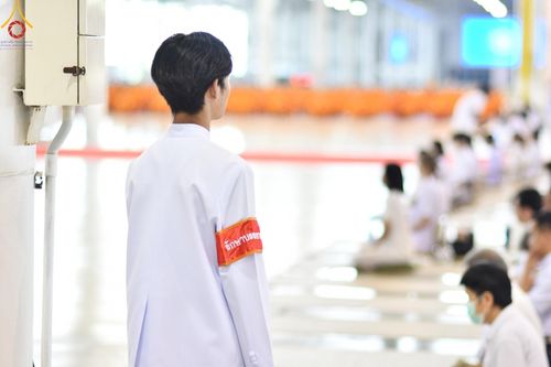 ภาพ No.134644:V.35 เพื่อบุญต้นเดือน การรับบุญของเจ้าหน้าที่หน่วยงานต่างๆ เพื่องานบุญวันอาทิตย์ต้นเดือน ณ วัดพระธรรมกาย วันที่ 7 เมษายน พ.ศ. 2567