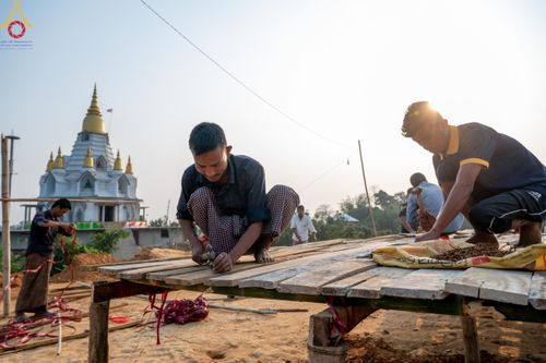 ภาพ No.127242:Photo Story ปฐมบรรพชาชาวพุทธมาร์มา เริ่ม วันที่ 2 กุมภาพันธ์ พ.ศ. 2567 ณ วัดธัมจักร อรัญกุฏิ เมืองรัมการ์ คาร์กาชารี บังกลาเทศ