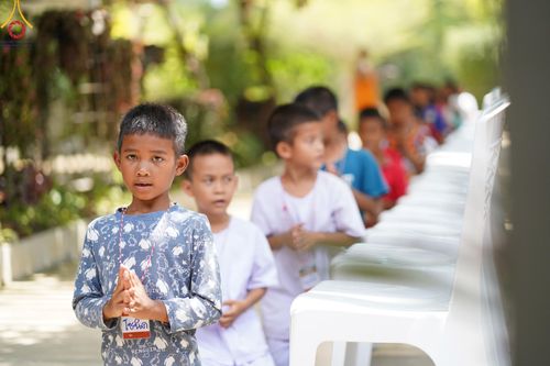 ภาพ No.61892:โครงการบรรพชาสามเณร เพื่อฟื้นฟูพระพุทธศาสนาทั่วไทย ณ ศูนย์อบรมที่พักสงฆ์บ้านร่มเย็น จ.นราธิวาส วันที่ 1 เมษายน พ.ศ. 2567