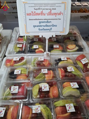 ภาพ No.196428:พิธีถวายภัตตาหารเป็นสังฆทาน แด่พระธรรมยาตรา ณ วัดโบสถ์(บน) ตำบลบางคูเวียง อำเภอบางกรวย จังหวัดนนทบุรี ในโครงการธรรมยาตรา กตัญญูบูชา มหาปูชนียาจารย์ พระมงคลเทพมุนี(สด จนฺทสโร) พระผู้ปราบมาร อนุสรณ์สถาน 7 แห่ง ปีที่ 13 วันที่ 17 มกราคม พ.ศ. 2568