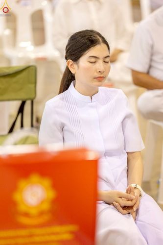 ภาพ No.236131:วันที่ 3 สิงหาคม พ.ศ. 2568 พิธีบูชาข้าวพระ ณ สภาธรรมกายสากล วัดพระธรรมกาย