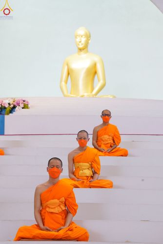 ภาพ No.85127:บรรยากาศการต้อนรับพระสังฆาธิการทั่วประเทศ และพิธีบูชาข้าวพระในวันสมาธิโลก วันอาทิตย์ต้นเดือนที่ 6 สิงหาคม พ.ศ. 2566 ณ สภาธรรมกายสากล วัดพระธรรมกาย