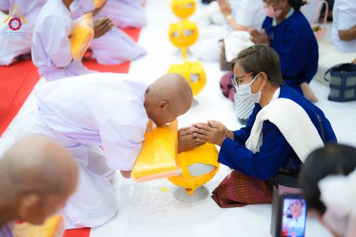 ภาพ No.281195:วันที่ 4 ธันวาคม พ.ศ. 2568 พิธีบรรพชาสามเณร ในโครงการบวชบูชาธรรมมหาปูชนียาจารย์  ณ วัดกลางพระอารามหลวง จังหวัดบุรีรัมย์