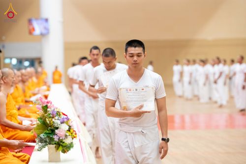 ภาพ No.351213:วันที่ 21 กันยายน พ.ศ. 2569 พิธีปิดโครงการบรรพชาพัฒนาคุณธรรม จริยธรรม  สำหรับนักเรียนนายสิบตำรวจ (นสต.) รุ่นที่ 16 ศูนย์ฝึกอบรมตำรวจภูธรภาค 1