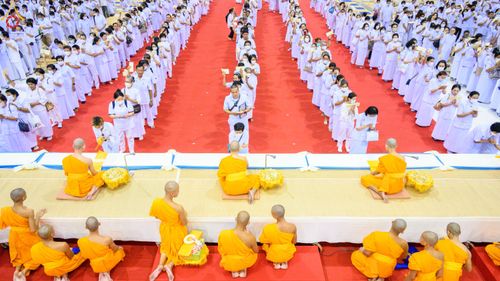 ภาพ No.83956:พิธีมุทิตาอุปสมบทพระมหาเปรียญธรรม ในวันอาทิตย์ที่ 2 กรกฎาคม พ.ศ.2566 ณ สภาธรรมกายสากล วัดพระธรรมกาย