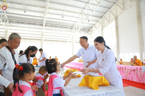 ภาพ No.97541:พิธีทอดกฐินสามัคคีเพื่อสร้างกำแพงแก้ว ณ ธุดงคสถานนครสวรรค์  วันที่ 19 พฤศจิกายน พ.ศ. 2566