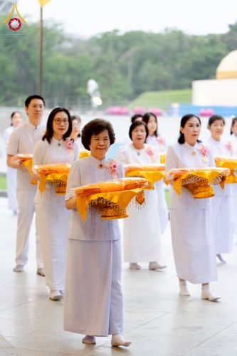 ภาพ No.223552:วันที่ 11 พฤษภาคม พ.ศ. 2568 พิธีบรรพชาของอุบาสก พิสิทธิ์ หมื่นแกล้ว  ณ วัดพระธรรมกาย