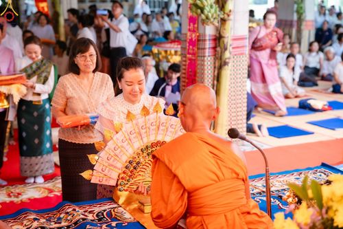 ภาพ No.91788:พิธีทอดกฐินสามัคคีทั่วไทย 5,000 วัด ณ วัดโนนพระแก้ว ต.น้ำโมง อ.ท่าบ่อ จ.หนองคาย  วันจันทร์ที่ 30 ตุลาคม พ.ศ. 2566