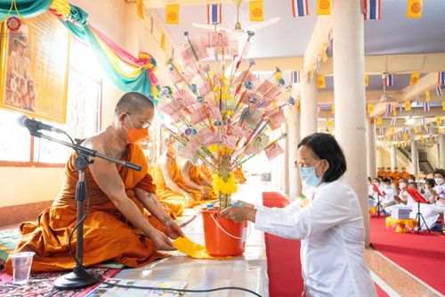 ภาพ No.106461:พิธีทอดผ้าป่าทำนุบำรุงศาสนสถาน ณ วัดใหม่พิบูลย์ผล ต.บางเลน อ.สองพี่น้อง จ.สุพรรณบุรี วันที่ 5 มกราคม พ.ศ. 2567