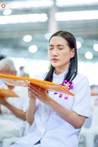 ภาพ No.240674:วันพุธที่ 27 สิงหาคม พ.ศ. 2568 พิธีทอดผ้าป่าเพื่อสร้างอาคาร  82 ปี หลวงพ่อธัมมชโย สมทบกฐินวัดพระธรรมกาย และกฐิน 30,000 วัดทั่วประเทศ ครั้งที่ 1