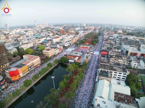 ภาพ No.312534:วันอาทิตย์ที่ 8 มีนาคม พ.ศ.2569 ทำบุญเมืองนครราชสีมา 558 ปี ตักบาตรพระ 10,000 รูป