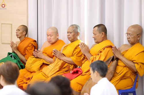 ภาพ No.241669:วันอาทิตย์ที่ 24 สิงหาคม พ.ศ. 2568 พิธีทอดผ้าป่า ฉลองครบรอบ 10 ปี ศูนย์ปฏิบัติธรรมพัทลุง