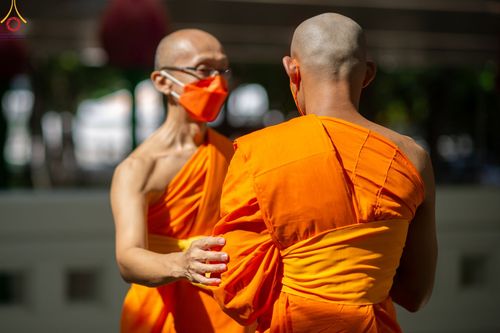 ภาพ No.84189:พิธีขอบรรพชา , พิธีขอสรณคมน์และศีล ,  พิธีรับบาตร , พิธีอุปสมบท ในโครงการบรรพชาอุปสมบทหมู่ธรรมทายาทรุ่นเข้าพรรษา และโครงการบรรพชาสามเณรโรงเรียนนานาชาติ รุ่นที่ 12 ณ โบสถ์พระไตรปิฎก วัดพระธรรมกาย วันที่ 22 กรกฎาคม พ.ศ. 2566