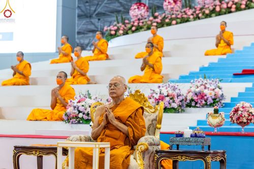 ภาพ No.85484:พิธีมุทิตาสักการะ พระราชาคณะ และพระครูสัญญาบัตร วันอาทิตย์ที่ 30 กรกฎาคม พ.ศ. 2566  ณ สภาธรรมกายสากล วัดพระธรรมกาย