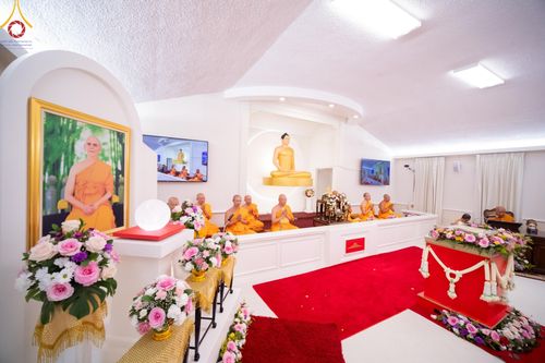 ภาพ No.144689:พิธีประดิษฐานลูกนิมิตมหาสมบัติ ผูกสีมาสถาปนาอุโบสถ บูชาธรรม ๘๐ ปี หลวงพ่อธัมมชโย วันอาทิตย์ที่ ๓๐ มิถุนายน พ.ศ. ๒๕๖๗ วัดพระธรรมกายนิวเจอร์ซี ประเทศสหรัฐอเมริกา