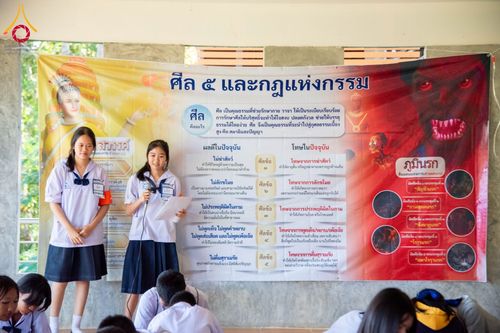 ภาพ No.184154:กิจกรรมวันรวมพลังเด็กดี V-Star จังหวัดตาก ประจำปี 2567  วันที่ 6 ธันวาคม พ.ศ. 2567 ณ วัดดอนเจดีย์ อ.พบพระ จ.ตาก