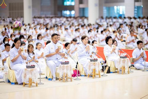 ภาพ No.228044:วันอาทิตย์ที่ 1 มิถุนายน พ.ศ. 2568 พิธีมุทิตาพระอุปสมบทอุทิศชีวิต ณ ห้องแก้วสารพัดนึก 1 วัดพระธรรมกาย