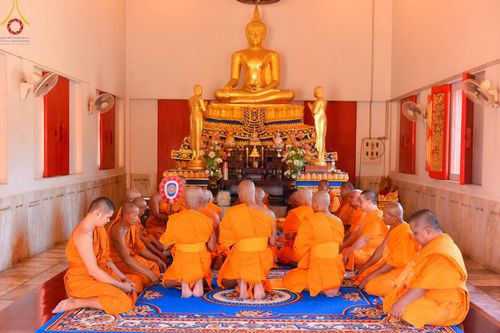 ภาพ No.102113:พิธีบรรพชาและอุปสมบทหมู่ธรรมทายาท ในโครงการอุปสมบทหมู่ รุ่นบูชาธรรมมหาปูชนียาจารย์ ณ ศูนย์ปฏิบัติธรรมและศูนย์อบรมเยาวชนเพชรบุรี อ.ท่ายาง จ.เพชรบุรี วันเสาร์ที่ 9 ธันวาคม พ.ศ. 2566