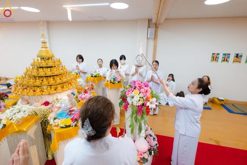 ภาพ No.137949:กิจกรรมงานบุญ เนื่องในวันวิสาขบูชา วันพุธที่ 22 พฤษภาคม พ.ศ. 2567 ณ วัดพระธรรมกายโทชิหงิ ประเทศญี่ปุ่น