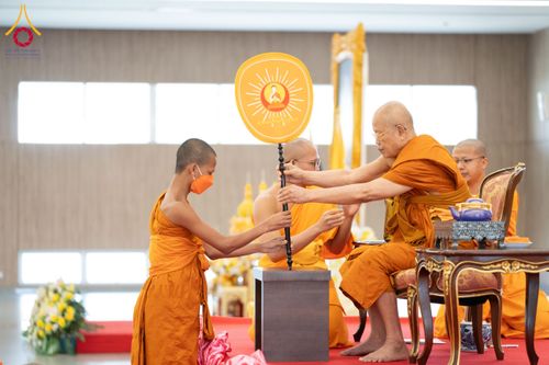 ภาพ No.129269:พิธีมอบรางวัลแก่สามเณรผู้สอบผ่าน โครงการสามเณรทรงพระปาฏิโมกข์ ณ ค่ายจองแชมป์ หมู่กุฏิสามเณรเปรียญธรรม วัดพระธรรมกาย วันอาทิตย์ที่ ๑๐ มีนาคม พ.ศ.๒๕๖๗