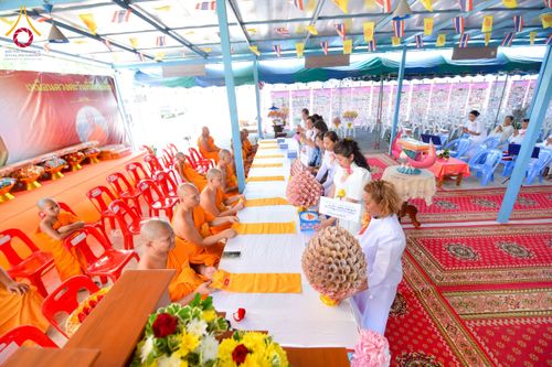 ภาพ No.221076:วันเสาร์ที่ ๒๖ เมษายน พ.ศ. ๒๕๖๘ พิธีทอดผ้าป่าสามัคคี สมทบทุนสร้างหอฉัน ครั้งที่ ๑๑ ณ ศูนย์การศึกษาจอมบึง ต.รางบัว อ.จอมบึง จ.ราชบุรี