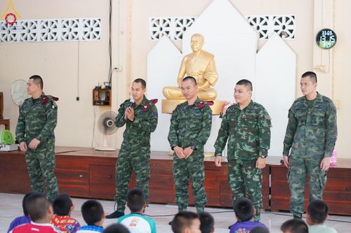 ภาพ No.61803:โครงการบรรพชาสามเณร เพื่อฟื้นฟูพระพุทธศาสนาทั่วไทย ณ ศูนย์อบรมที่พักสงฆ์บ้านร่มเย็น จ.นราธิวาส วันที่ 1 เมษายน พ.ศ. 2567