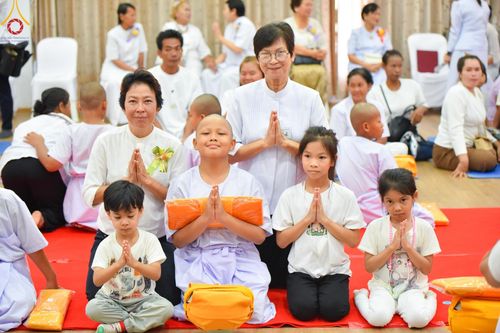 ภาพ No.133602:พิธีบรรพชาสามเณร ณ ศูนย์ปฏิบัติธรรมเขาคิชฌกูฏ จ.จันทบุรี วันที่ 4 เมษายน พ.ศ. 2567