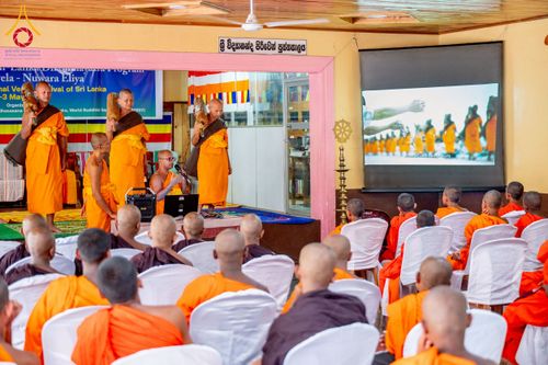 ภาพ No.225557:วันที่ 1 พฤษภาคม พ.ศ. 2568 พิธีเปิดโครงการ สยาม-ลังกา ธรรมยาตรา ฉลองเทศกาลวิสาขบูชาแห่งชาติ ศรีลังกา  และ บูชาธรรม 81 ปี หลวงพ่อธัมมชโย