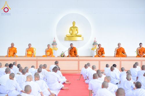 ภาพ No.216815:วันเสาร์ที่ 5 เมษายน พ.ศ. 2568 พิธีบรรพชาสามเณรฟื้นฟูพระพุทธศาสนาทั่วไทย ณ ธุดงคสถานอำนาจเจริญ จ.อำนาจเจริญ