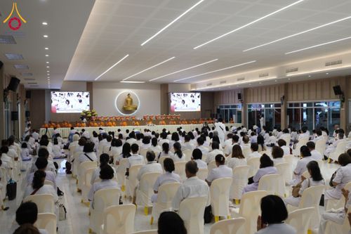 ภาพ No.128125:พิธีถวายภัตตาหารเป็นสังฆทาน แด่คณะพระธรรมยาตราฯ ในโครงการธรรมยาตราอัญเชิญพระบรมสารีริกธาตุ  ประดิษฐาน ณ มหารัตนเจดีย์สิริปทุมสวรรค์ อ.บางกล่ำ จ.สงขลา วันที่ 10 มีนาคม พ.ศ. 2567