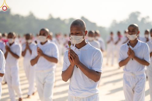 ภาพ No.130260:Photo Story ปฐมบรรพชาชาวพุทธมาร์มา Episode 3/5 วันที่ 9 กุมภาพันธ์ พ.ศ. 2567 ในโครงการบรรพชาสามเณร ครั้งแรกของชาวพุทธมาร์มา บังกลาเทศ ณ วัดธัมจักร อรัญกุฏิ เมืองรัมการ์ คาร์กาชารี บังกลาเทศ