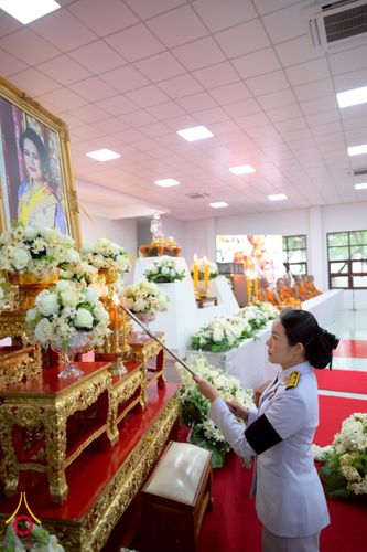 ภาพ No.262460:วันที่ 30 ตุลาคม พ.ศ. 2568 พสกนิกรอำเภอคลองหลวง จัดพิธีบำเพ็ญกุศลสัตตมวาร ถวายพระราชกุศลแด่สมเด็จพระพันปีหลวง ณ วัดพระธรรมกาย