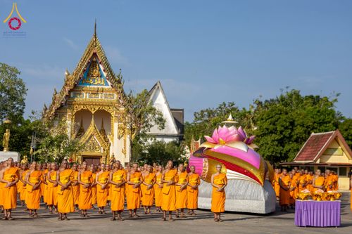 ภาพ No.211344:วันอาทิตย์ที่ 16 มีนาคม พ.ศ. 2568 ธรรมยาตราอัญเชิญพระบรมสารีริกธาตุ รอบเมืองปัตตานี ประดิษฐาน ณ ปทุมเจดีย์ เจดีย์พระพุทธเจ้า 5 พระองค์  ศูนย์อบรมเยาวชนปัตตานี