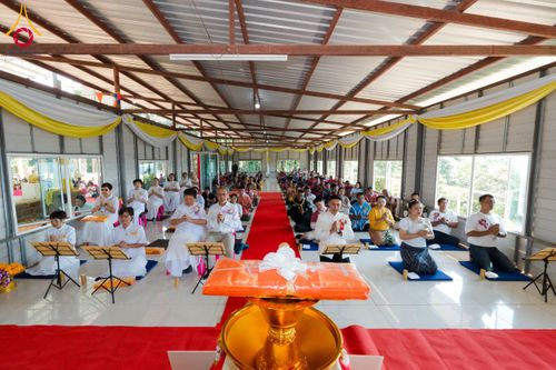 ภาพ No.175605:พิธีทอดกฐิน วัดพระธรรมจาริกบ้านต่อปล้าคี ตำบลแม่สอง อำเภอท่าสองยาง จังหวัดตาก ในโครงการกฐินสามัคคีทั่วไทย 30,000 วัด บูชาธรรม 80 ปี หลวงพ่อธัมมชโย โดยคณะศิษยานุศิษย์วัดพระธรรมกาย วันที่ 15 พฤศจิกายน พ.ศ. 2567