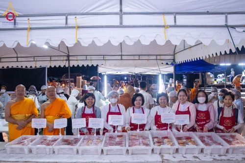 ภาพ No.118848:พิธีถวายภัตตาหารเป็นสังฆทาน แด่คณะพระธรรมยาตรา ปีที่ 12 วันที่ 26 มกราคม พ.ศ. 2567 ณ อนุสรณ์สถานบางปลา จ.นครปฐม