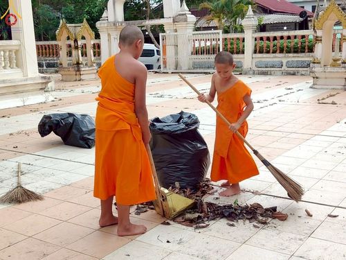 ภาพ No.218204:วันอังคารที่ 16 เมษายน พ.ศ. 2568 กิจกรรมสามเณรเดินธรรมยาตรา ในโครงการบรรพชา สามเณรภาคฤดูร้อนปี 2568 ศูนย์ปฏิบัติธรรมเขาคิชฌกูฏ จันทบุรี