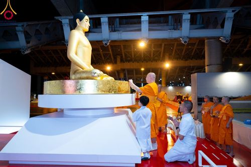 ภาพ No.105194:พิธีฉลองชัยสวดมนต์บทธรรมจักร 6,000,000,000 จบ และสวดมนต์ข้ามปี ณ มหารัตนวิหารคด วัดพระธรรมกาย ในวันที่ 31 ธันวาคม พ.ศ. 2566