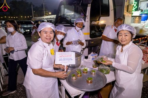 ภาพ No.116262:พิธีถวายภัตตาหารเป็นสังฆทาน แด่คณะพระธรรมยาตรา ปีที่ 12 วันที่ 21 มกราคม พ.ศ. 2567 ณ วัดโบสถ์(บน) บางคูเวียง จ.นนทบุรี