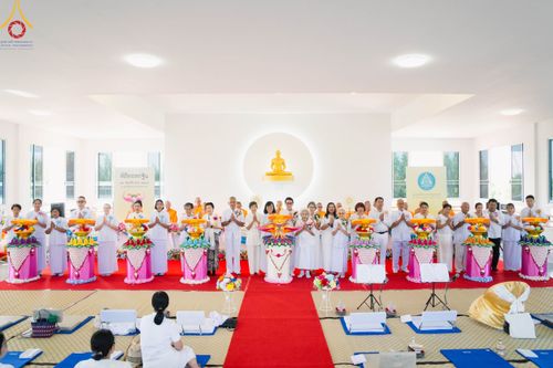 ภาพ No.97645:พิธีทอดกฐินสามัคคี เพื่อถมดินทำถนนและใช้ป้องกันน้ำท่วม ณ ศูนย์ปฏิบัติธรรมจังหวัดนครนายก อ.องครักษ์ จ.นครนายก วันที่ 19 พฤศจิกายน พ.ศ. 2566