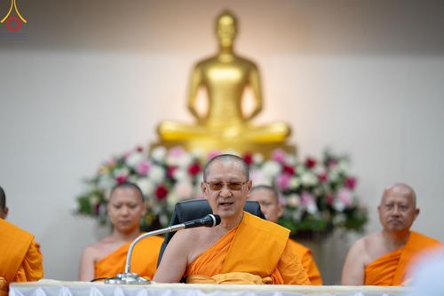 ภาพ No.148867:พิธีวางดวงแก้ว และโปรยรัตนชาติ  สถาปนาหมู่บ้านปฏิบัติธรรม และพิธีถวายภัตตาหารเพลแด่พระบวชใหม่ วัดป่าธรรมกายนานาชาติโทชิหงิ ประเทศญี่ปุ่น วันที่ 13 สิงหาคม พ.ศ. 2567