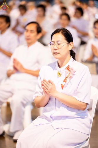 ภาพ No.160970:พิธีฉลองชัยสวดมนต์บทธัมมจักกัปปวัตนสูตร ครบ 6,788,140,140 จบ ณ มหารัตนวิหารคด วัดพระธรรมกาย วันที่ 10 ตุลาคม พศ. 2567