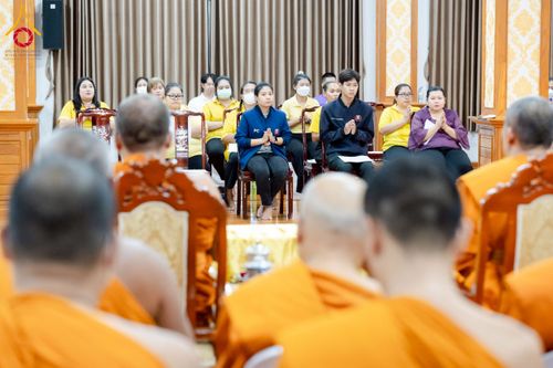 ภาพ No.226952:วันศุกร์ที่ 30 พฤษภาคม พ.ศ. 2568 เครือข่าย “โครงการวัด ประชา รัฐ สร้างสุข” ทั่วประเทศ จัดกิจกรรมเฉลิมพระเกียรติสมเด็จพระนางเจ้าฯ พระบรมราชินี ณ หอประชุมเฉลิมพระเกียรติฯ วัดเขียนเขต พระอารามหลวง อ.ธัญบุรี จ.ปทุมธานี