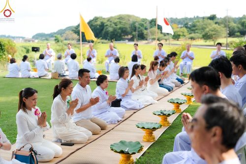 ภาพ No.147407:พิธีตัดปอยผม ขอขมา มอบบาตร ผ้าไตร โครงการปฐมอุปสมบท สมโภชอุโบสถ บูชาธรรม 80 ปี หลวงพ่อธัมมชโย ณ วัดพระธรรมกายโทชิหงิ ประเทศญี่ปุ่น วันพฤหัสบดีที่ 8 สิงหาคม พ.ศ. 2567