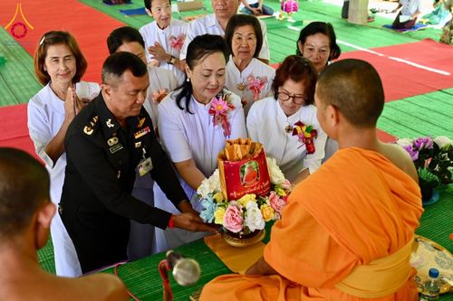 ภาพ No.183184:พิธีทอดกฐิน ณ ศูนย์ฝึกอบรมเยาวชนสวนไม้สัก จ.แม่ฮ่องสอน ในโครงการทอดกฐินสามัคคีทั่วไทย 30,000 วัด บูชาธรรม 80 ปี หลวงพ่อธัมมชโย โดยคณะศิษยานุศิษย์วัดพระธรรมกาย วันที่ 10 พฤศจิกายน พ.ศ. 2567