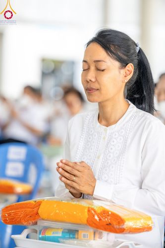 ภาพ No.100129:พิธีบุพเปตพลี  ครั้งที่ 143 วันที่ 27 พฤศจิกายน พ.ศ. 2566 วันพระ ขึ้น 15 ค่ำ เดือน 12 ณ หอฉันคุณยายอาจารย์ฯ วัดพระธรรมกาย