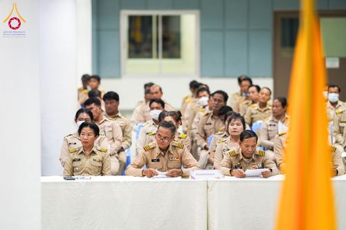 ภาพ No.122959:อำเภอคลองหลวง จัดประชุมกำนัน ผู้ใหญ่บ้าน แพทย์ประจำตำบล ผู้ช่วยผู้ใหญ่บ้าน สารวัตรกำนัน ฯลฯ ประจำเดือนกุมภาพันธ์ พ.ศ. 2567 ณ วัดพระธรรมกาย