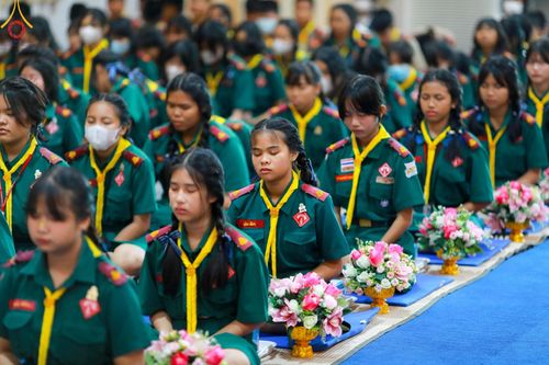 ภาพ No.113855:พิธีทอดผ้าป่าทำนุบำรุงศาสนสถาน ณ วัดบัวแก้วเกษร ต.ระแหง อ.ลาดหลุมแก้ว จ.ปทุมธานี วันที่ 17 มกราคม พ.ศ. 2567