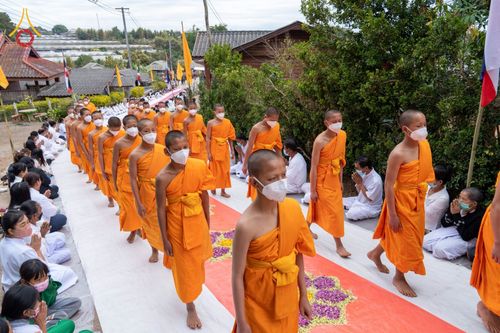 ภาพ No.76307:พิธีต้อนรับสัญญาบัตร - พัดยศ   พระวชิรกิจโสภณ  ณ อุโบสถวัดบ้านขุน ตำบลบ่อหลวง อำเภอฮอด จังหวัดเชียงใหม่ วันศุกร์ที่ ๑๗ เดือน กุมภาพันธ์ พุทธศักราช ๒๕๖๖