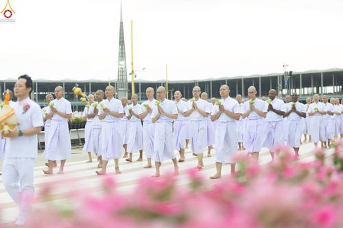 ภาพ No.232278:วันเสาร์ที่ 5 กรกฎาคม พ.ศ. 2568 พิธีบรรพชาอุปสมบท ธรรมทายาท โครงการบรรพชาอุปสมบทหมู่ รุ่นเข้าพรรษา ,  โครงการบวชพระนานาชาติ AEC & WAB รุ่นที่ 9 ณ วัดพระธรรมกาย