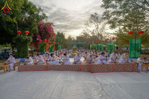 ภาพ No.206768:พิธีตักบาตรพระ 1,000 รูป ปืที่ 7 วันอาทิตย์ที่ 9 กุมภาพันธ์ พ.ศ. 2568 ณ วัดห้วยตองสัก อำเภอจอมทอง จังหวัดเชียงใหม่